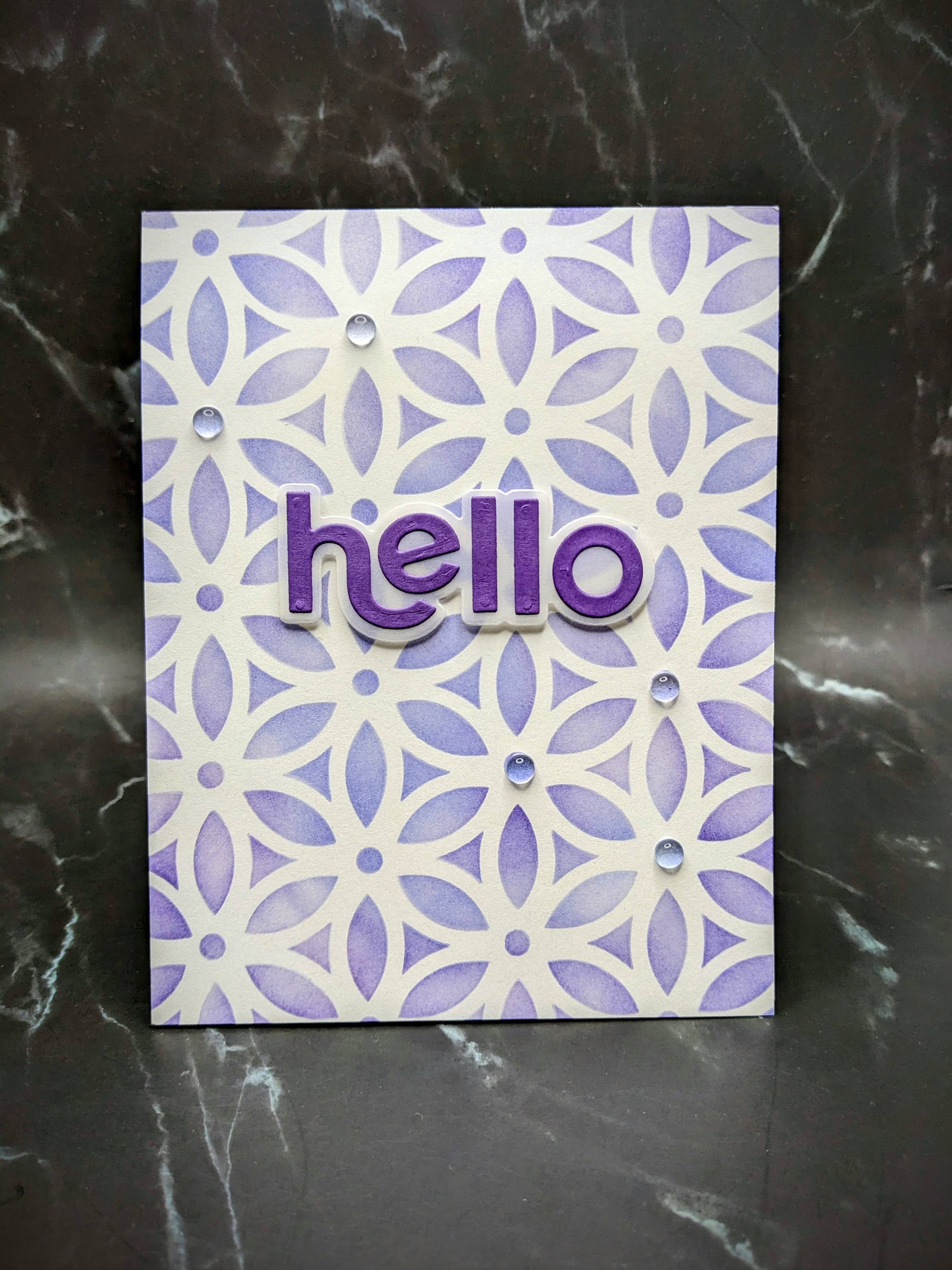 Hello Card - Just Because Card - All Occasion Card - Hello Greeting Card - Versatile Card - Blank Greeting Card with Envelope