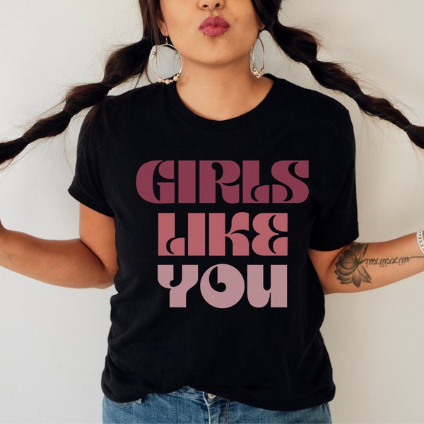 Girls like you Maroon 5 Concert T-Shirt - Music Tee- Maroon Five Tour - Unisex T-Shirt- Pop Graphic T-shirt- Groovy Style