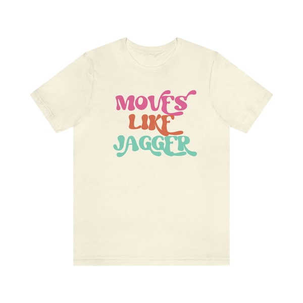 Moves Like Jagger Maroon 5 Concert T-Shirt - Music Tee- Maroon Five Tour - Unisex T-Shirt- Pop Graphic T-shirt- Groovy Style