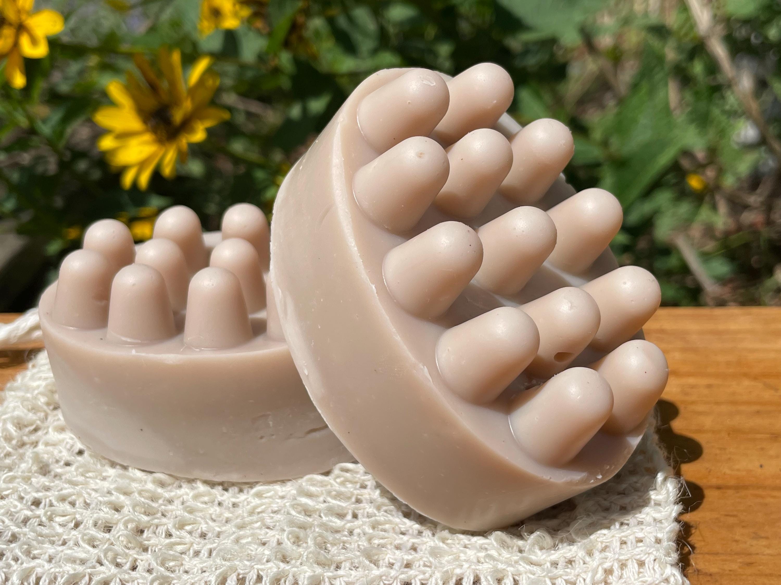 All-Natural Herbal Conditioner Bar: Cold-Pressed, Organic