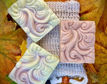 Wave bar | Handcrafted soap | All-natural | Plant-based | Eco-friendly | Gentle ingredients
