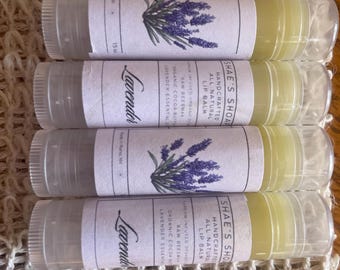 Handcrafted Lavender Lip Balm: All-Natural Herbal Infusion