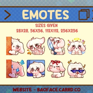 ANITEEZ HETMONGI (Edición maltesa) Emotes / 8 Emotes/Sticker malteses para Twitch, Youtube, Discord, WhatsApp