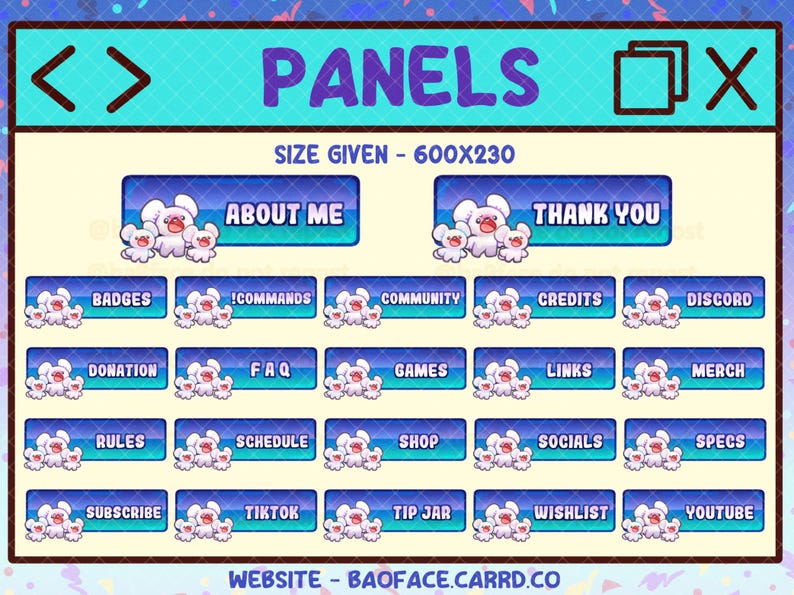 POKEMON PANELS | 22 Cute Tandemaus Evolution Mouse Theme Panels for ...