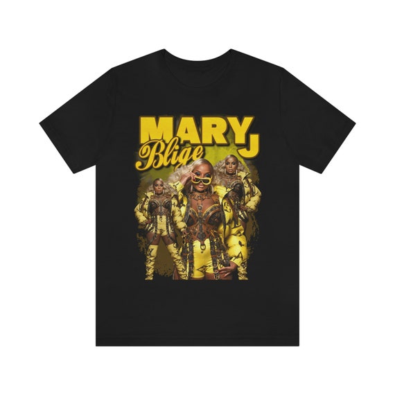 Mary J Blige 90s Style Vintage Bootleg Tee Graphic T Shirt - Etsy