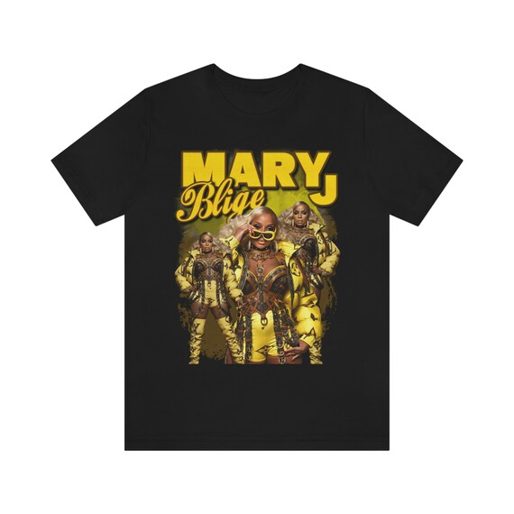 Mary J Blige 90s Style Vintage Bootleg Tee Graphic T Shirt - Etsy