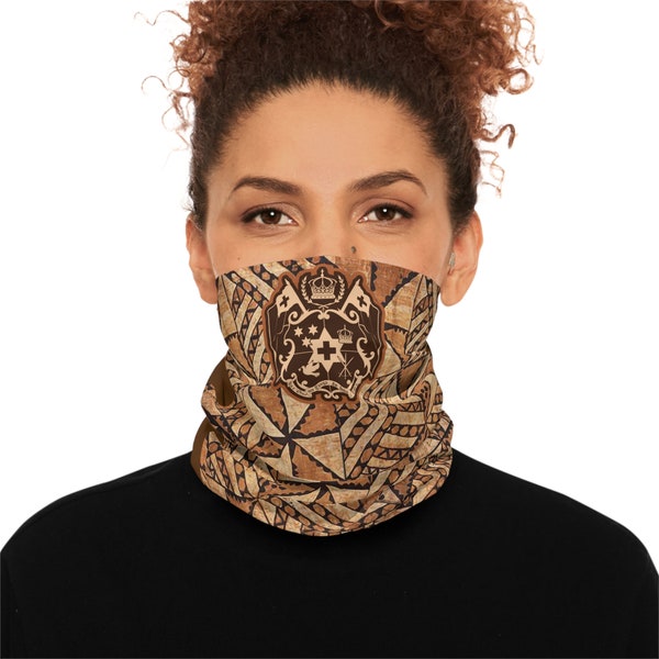 Tongan Tapa cloth edition face mask