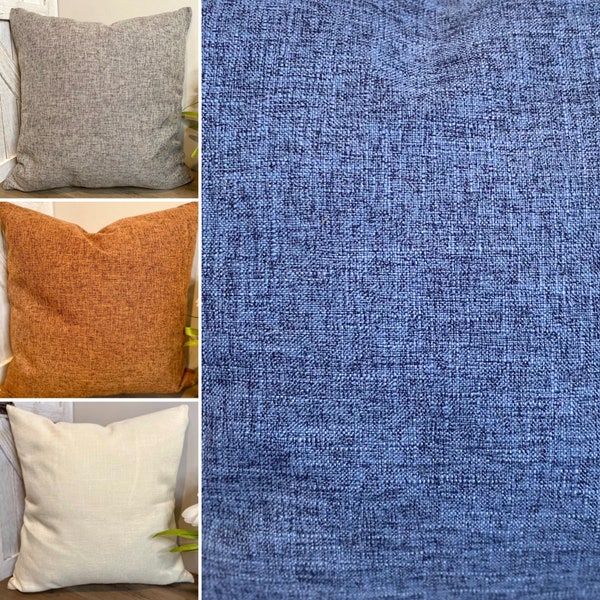 Canvas Pillow Cover Etsy