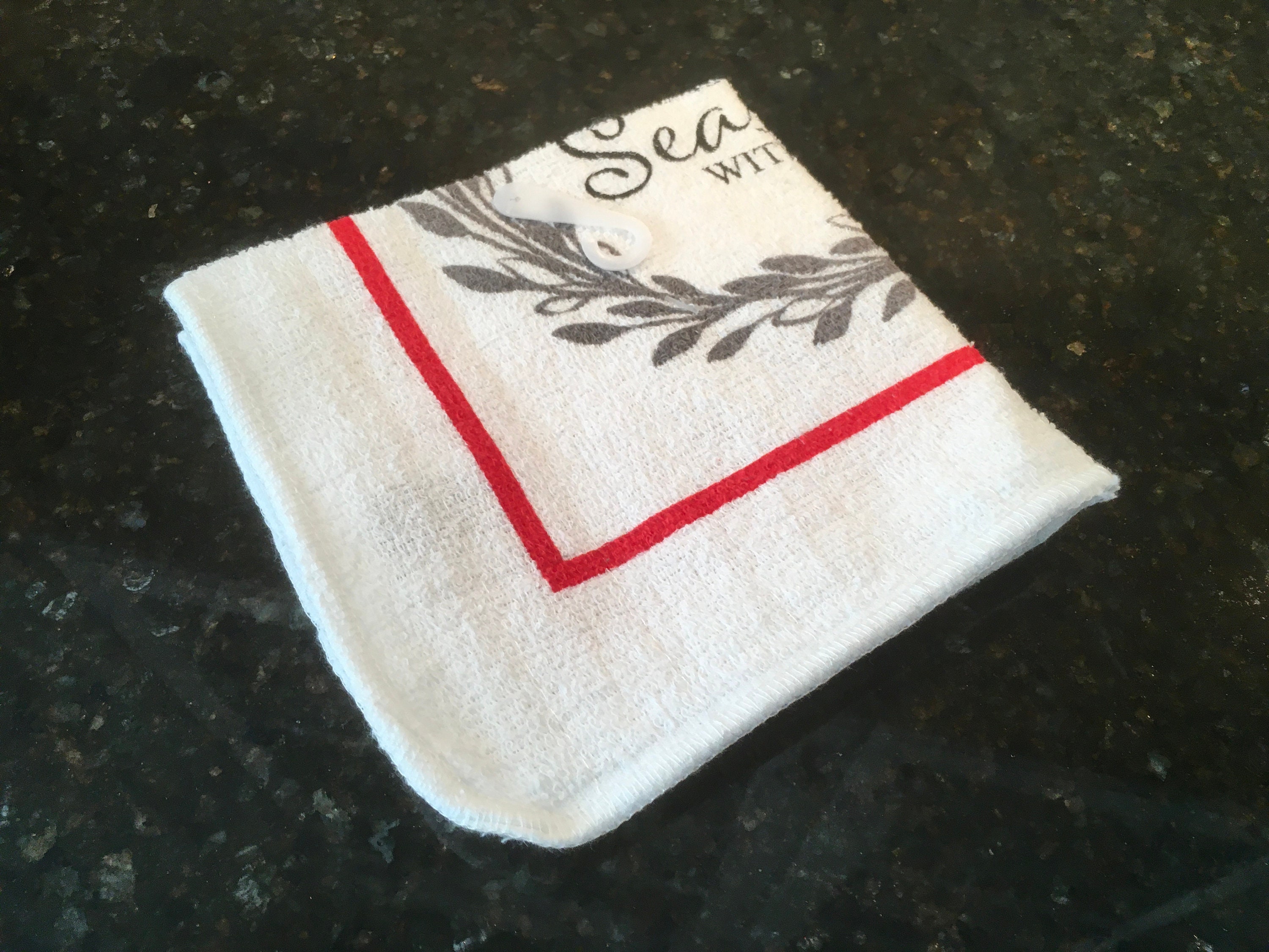 Handmade Kitchen Towel Set, Nicole Miller Dish Towels, Matching 4 Piece Towel  Set, Dish Towels and Rags 