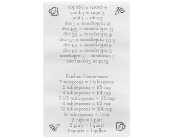 Conversión de medición de cocina Paño de cocina suave