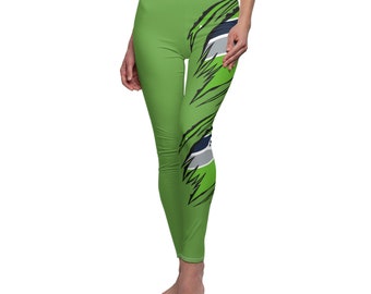 Seahawks Mid Waisted Yoga Leggings