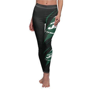 Jets Mid Waisted Yoga Leggings