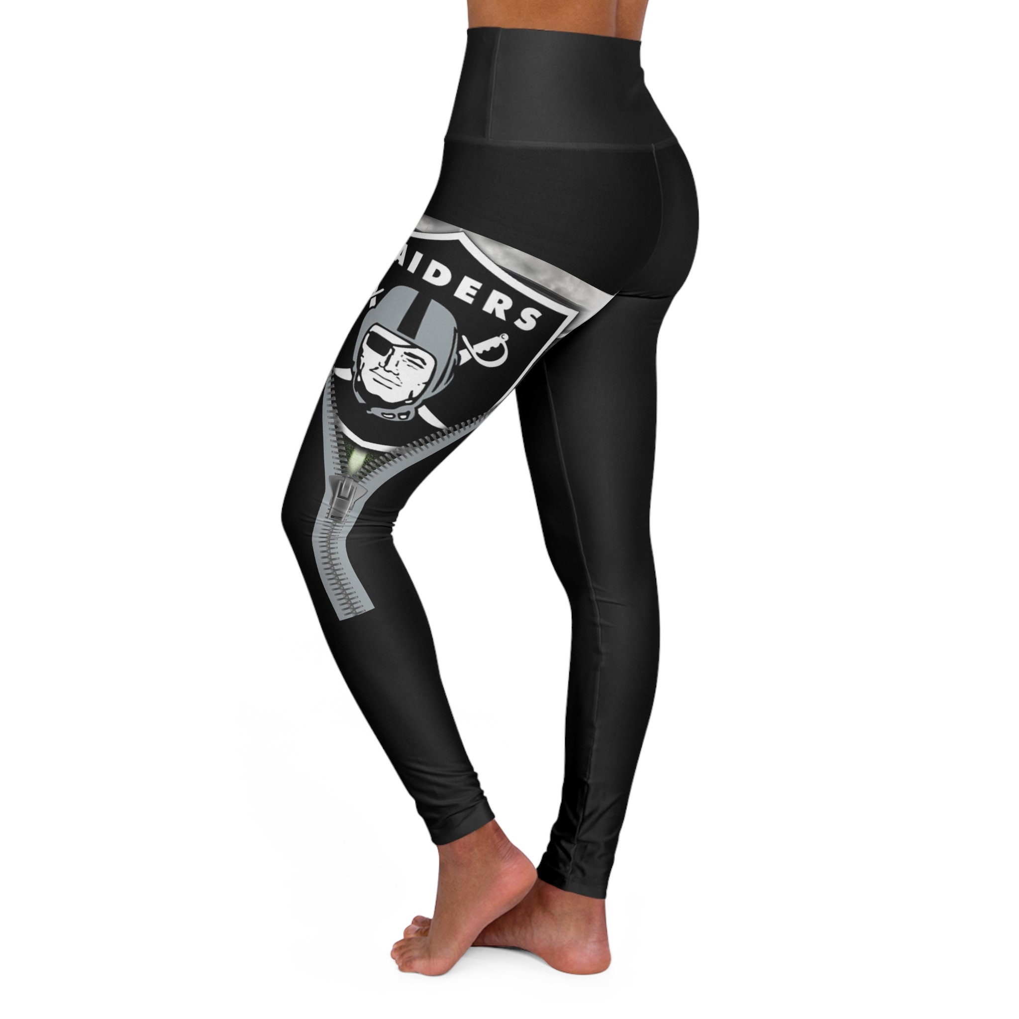  Concepts Sport Women's Black/Silver Las Vegas Raiders Dormer  Knit Sublimated Leggings : Sports & Outdoors