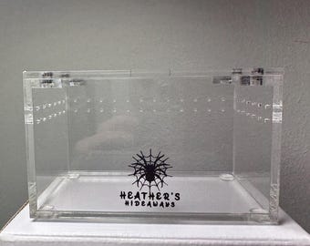 2 1/2 x 2 1/2 x 4 terrestrial tarantula enclosure