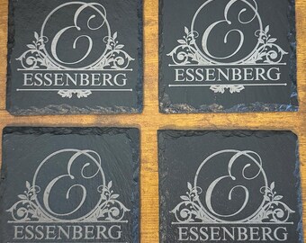 Custom Slate Coasters (4pk)