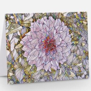 Lot de 10 cartes de correspondance florales avec enveloppes, vierges, cartes de voeux pour toutes les occasions, 14,2 x 10,2 cm (1,5 x 10,4 cm) pliées