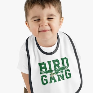 Eagles baby bib, Philly baby gift, Baby Shower gift for Eagles Fan, New Baby gift, Philly football baby, Girly Eagles baby