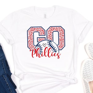 Phillies Baseball shirt | Womens Philly shirt | Phillies Baseball | playoff baseball sweatshirt | Philadelphia baseball shirt | Go Phillies