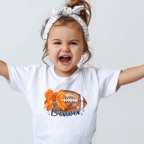 Toddler girl broncos shirt cheap