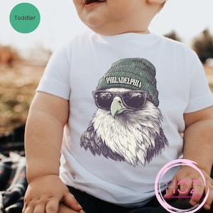 Toddler Eagles Football shirt, Toddler Philly shirt, Kids Eagle shirt, Toddler Football, Matching family shirts, Hurts shirt