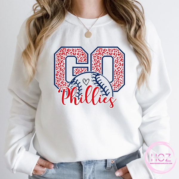 Philly Baseball Sweatshirt, Baseball Mom, Game Day apparel
