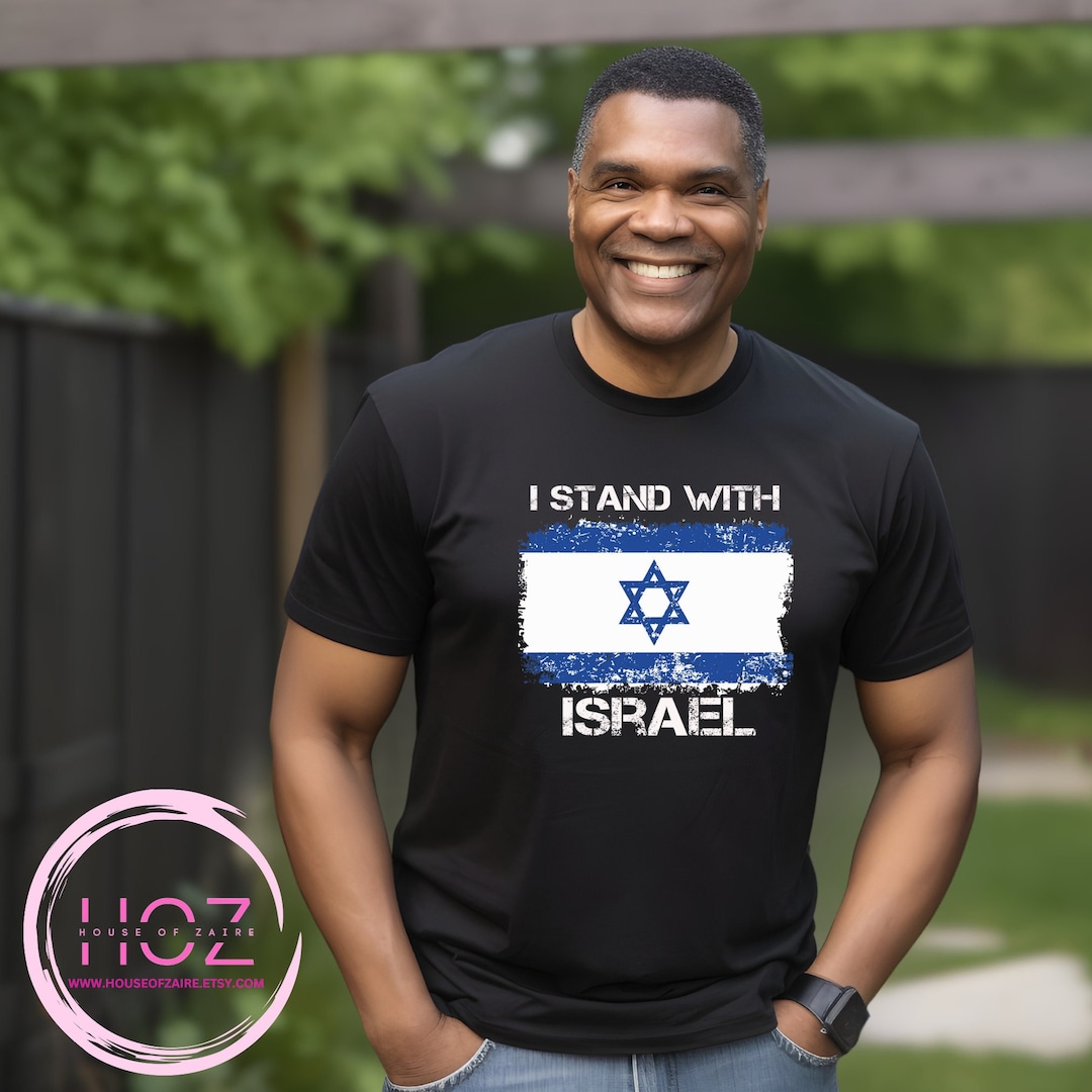 I Stand With Israel Shirt Love for Israel Israel T-shirt - Etsy