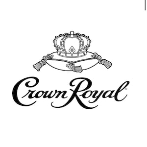 Logotipo de Crown Royal SVG Cricut Descarga digital instantánea Uso personal