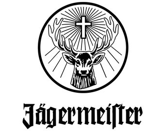 Jagermeister Logo SVG Cricut Download immediato digitale