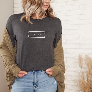 Truth T-Shirt, Truth Seeker T-Shirt, Activist T-Shirt, Veritas T-Shirt, Unisex Jersey Short Sleeve T-Shirt