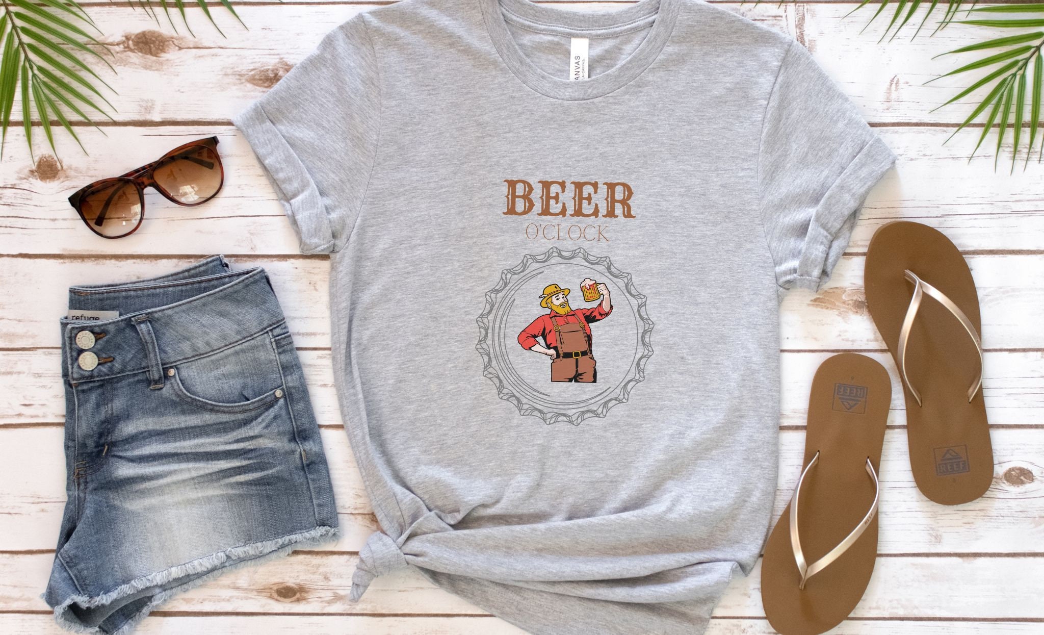 Beer O'clock It's Beer O'clock Gift for Beer Etsy