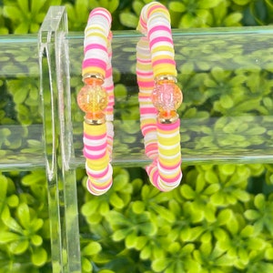 Pink lemonade bracelet