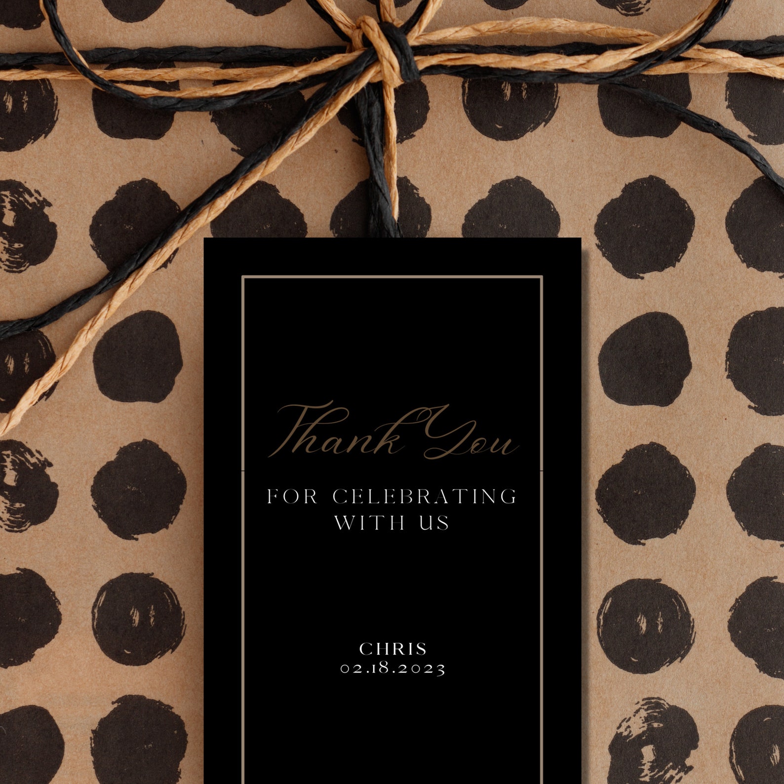 60th Birthday Invitation Brown and Black 60th Birthday - Etsy