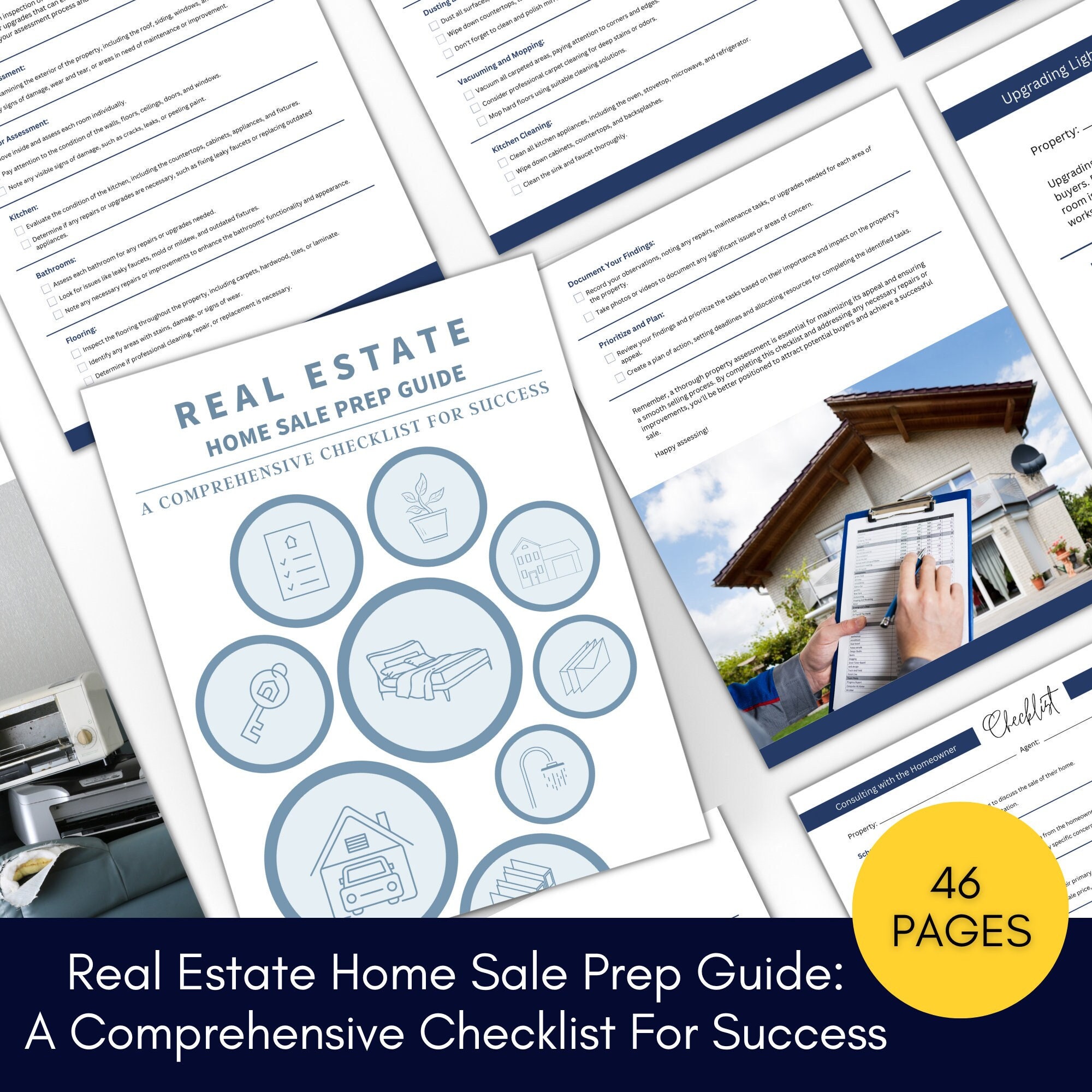 Home Owner Selling Roadmap, Expert Checklist for Real Estate Agents, Home Sale Prep Guide ...