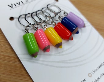 Crayons stitchmarker/marcapunti