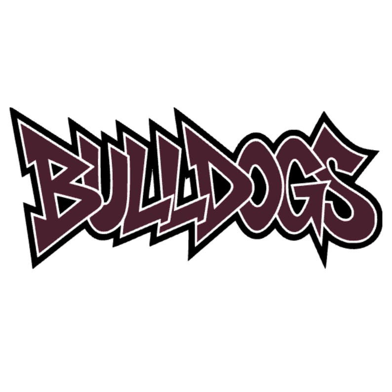 Bulldogs Lettering Bulldogs Graffiti PNG, Bold School Spirit Mascot Design, Bulldogs Logo ...