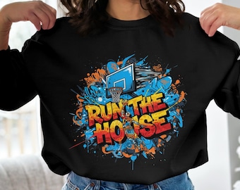 Basketball PNG Run the House | Digital Download