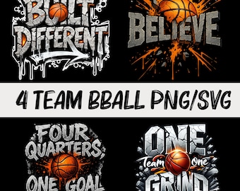 Streetball Graffiti PNG SVG Bundle | Urban Hoop Designs (Digital Download)
