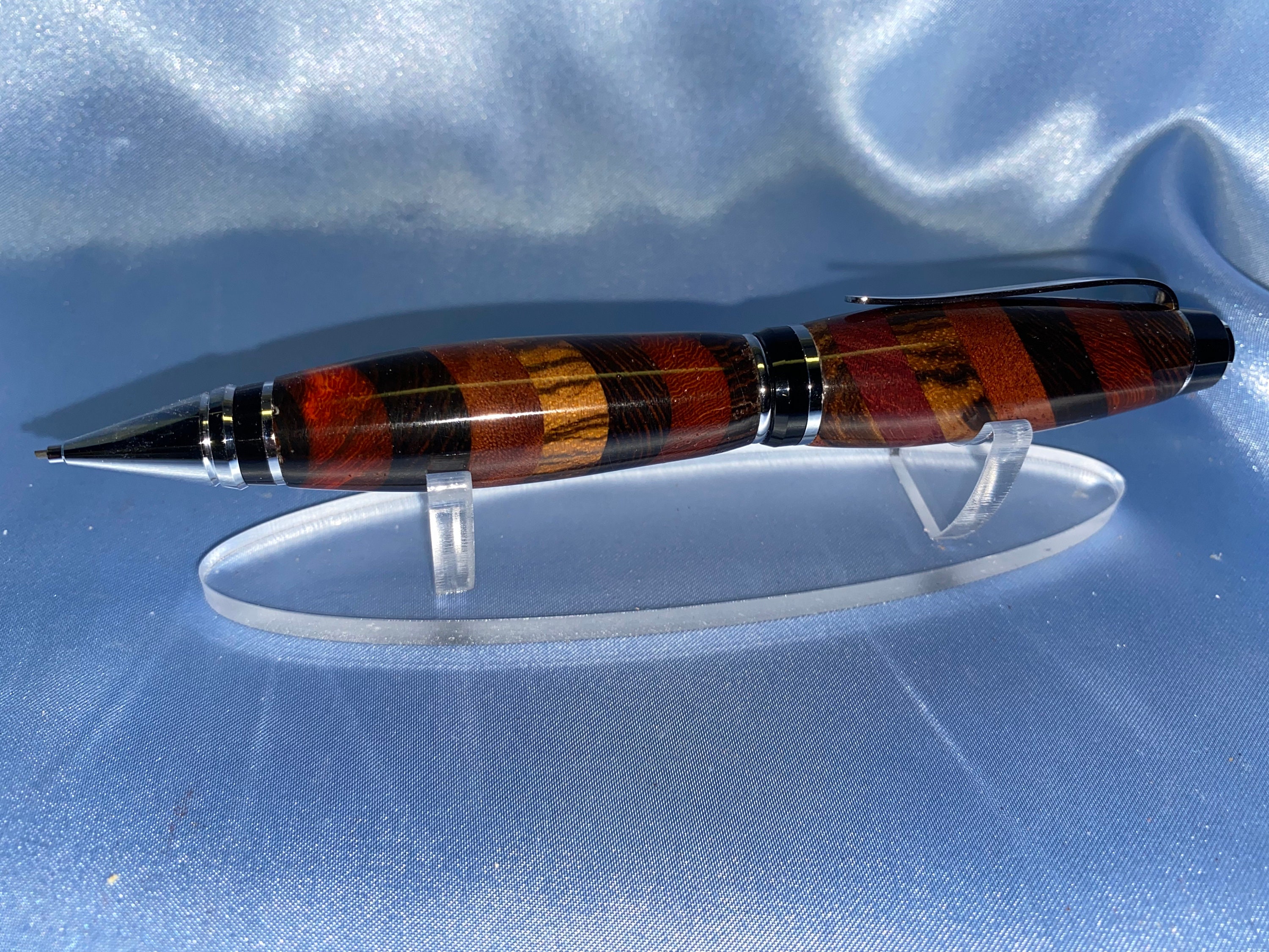 Segmented Wood Mechanical Pencil Etsy