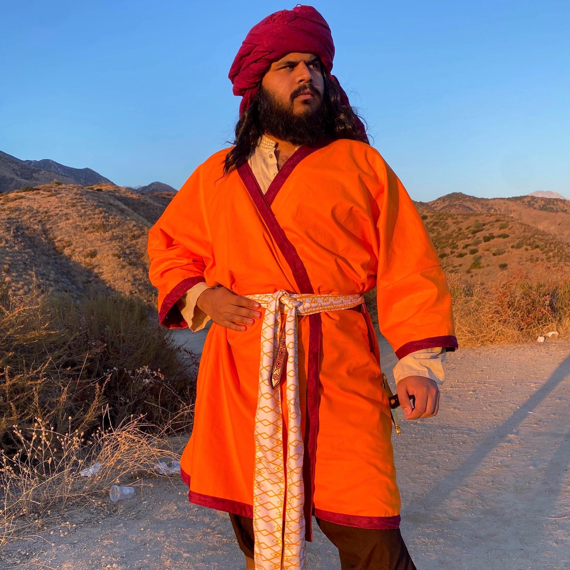 Mongol Deel / Turkish Kaftan Cotton