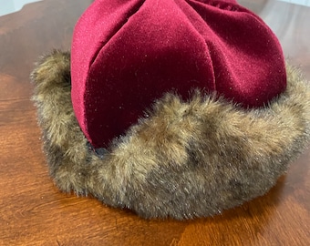Russian, Polish, Lithuanian Noble Velvet and Fur Hat