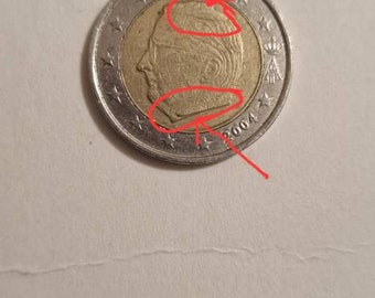 2 euro coin Belgium minting problem 2004