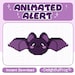 Cute Animated Bat Alert/spooky Twitch Alert | Instant Download for Your ...