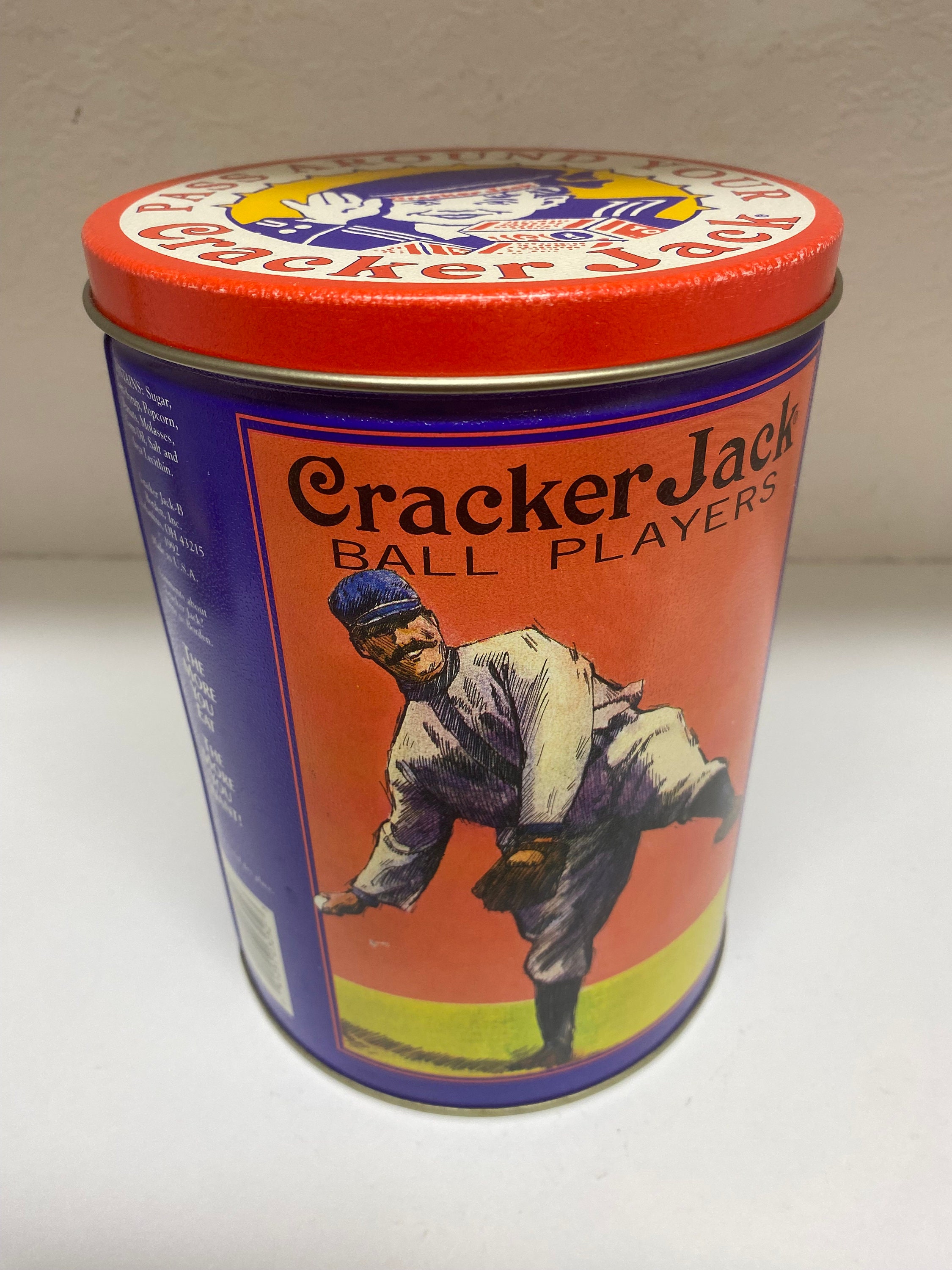 Cracker Jack Tin - Etsy