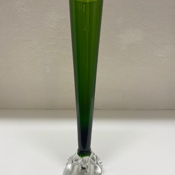 Green Stem Vase Etsy