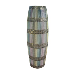 Mid Century Bitossi Seta Pottery Vase - Sgraffito - 1960s - Aldo Londi