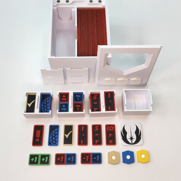 Star Wars Unlimited Deck Box and Full Set Tokens (unofficial)