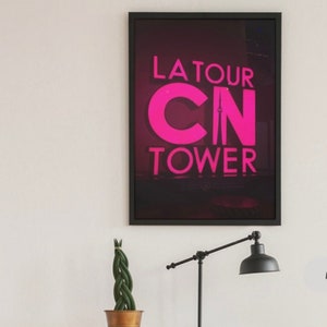 CN Tower Printable Wall Art