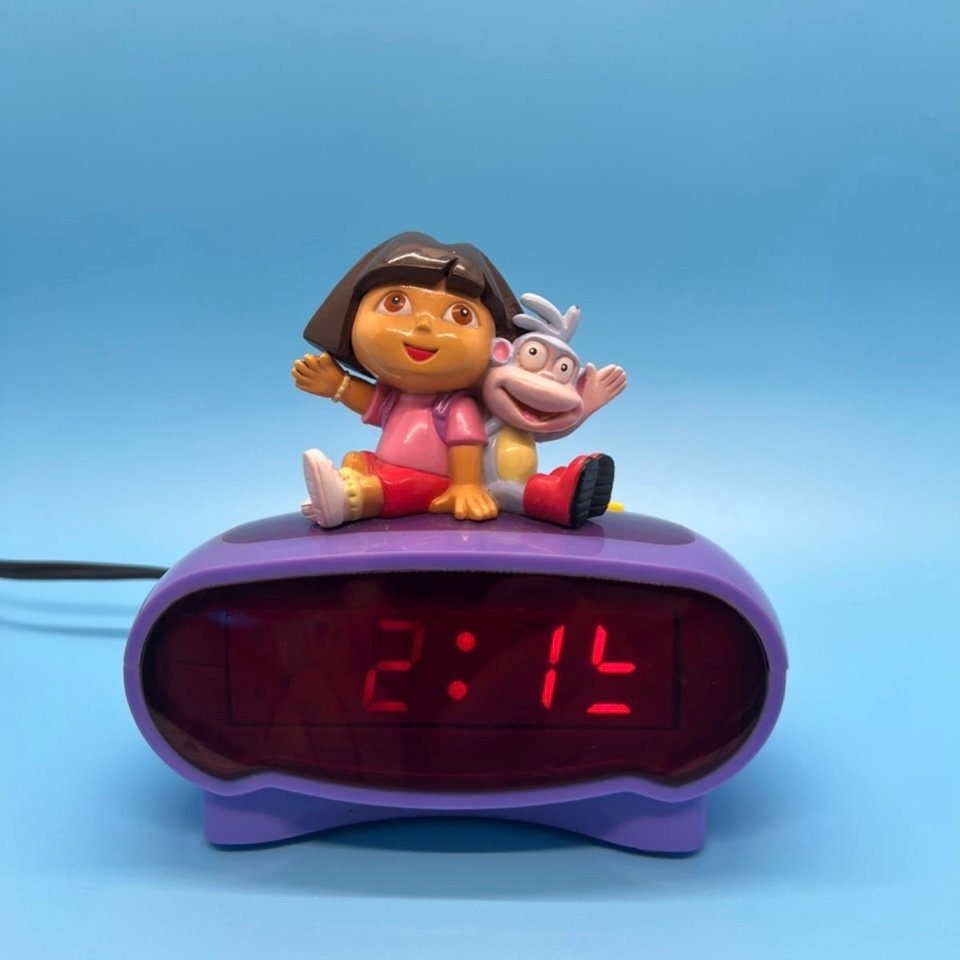 Dora the Explorer Alarm Clock Nickelodeon 2004 - Etsy