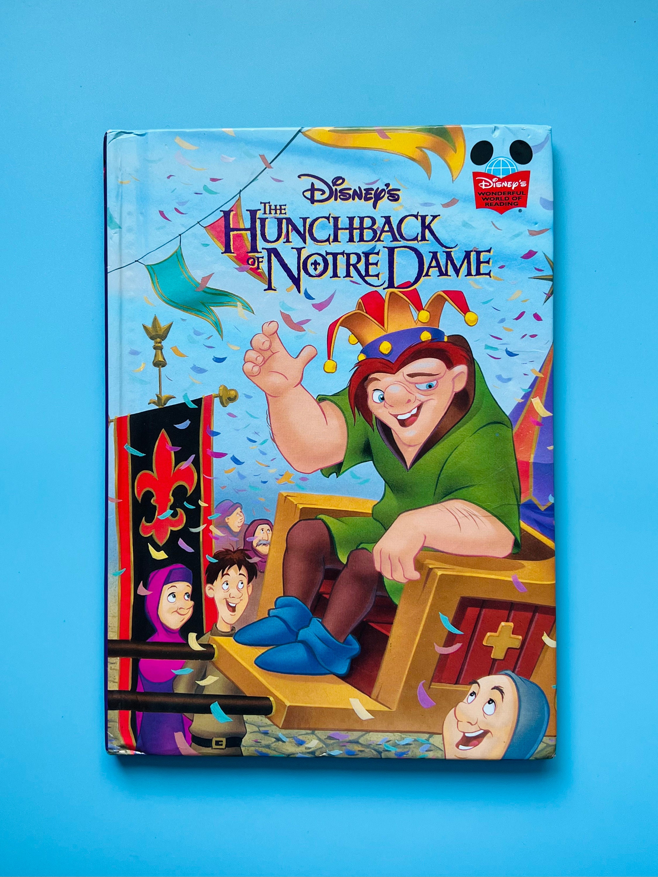 Hunchback of Notre Dame Book Disneys Wonderful World of Reading 1996 Etsy