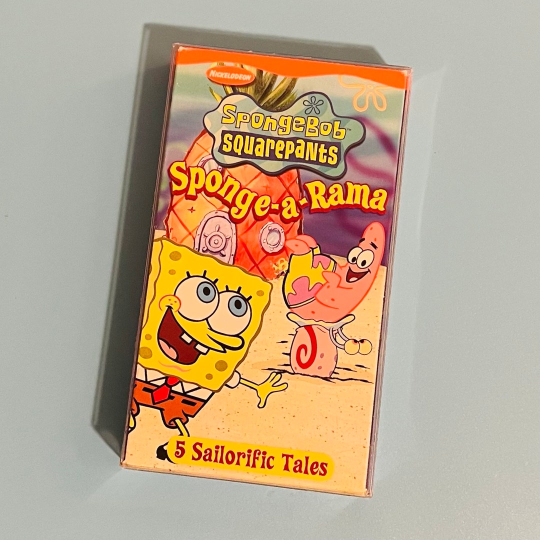 Spongebob Squarepants VHS Tape 2003 Etsy